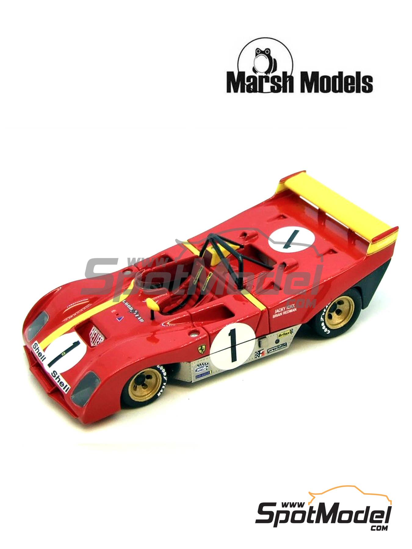 自動車 1/43 Ferrari312PB '72 Targa Florio Ferrari 312P No.3, Merzario & Munari - Targa Florio 1972